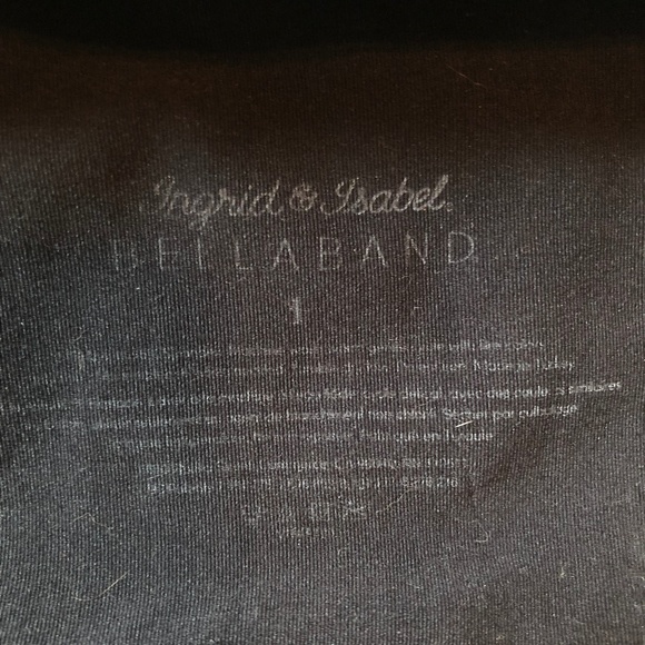 Ingrid & Isabel Black and White Maternity Bands - Picture 3 of 8